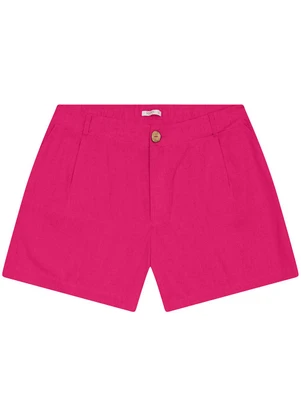 Secret Glam - Shorts Curto Feminino Plus Size Rosa - SECRET GLAM