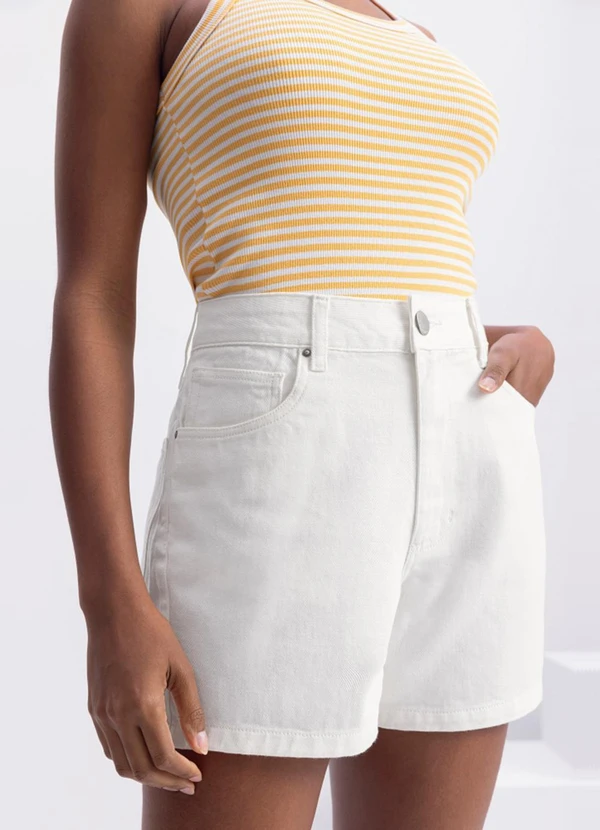 Essendi - Shorts Feminino Natural 4