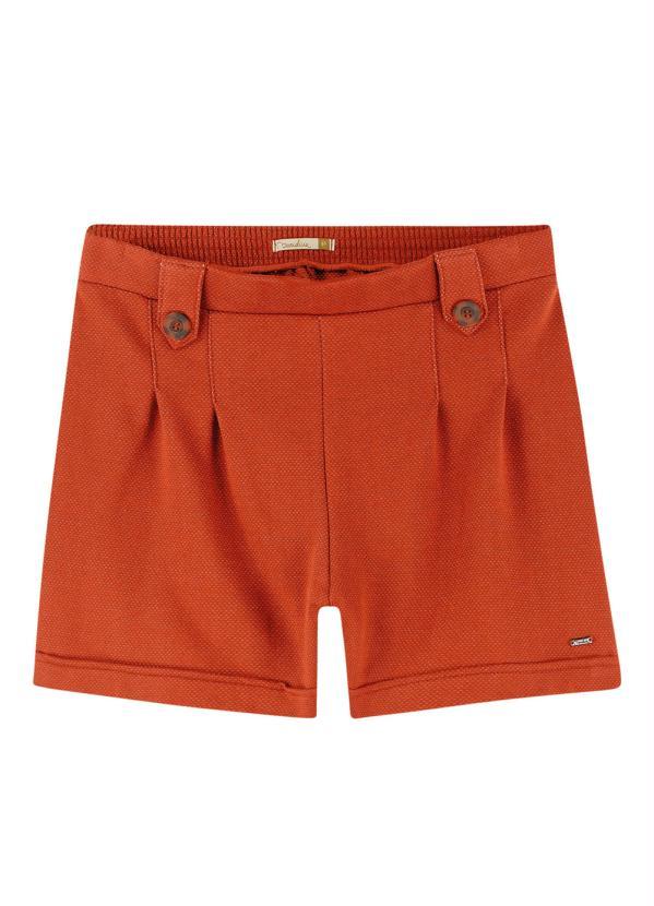 Marialícia - Shorts Laranja 4