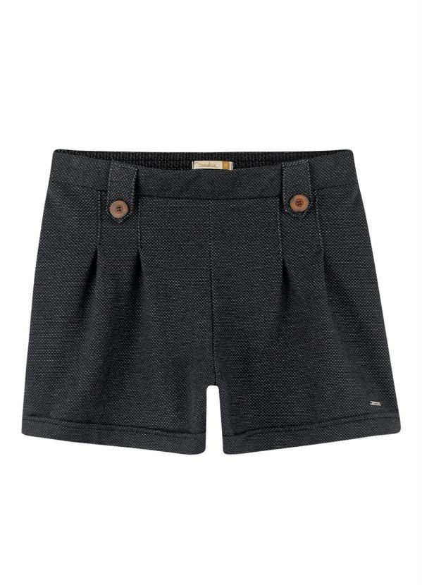 Marialícia - Shorts Preto