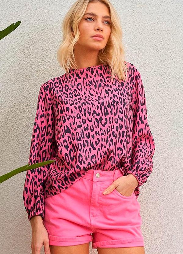 Amo Brand - Shorts Sarja Pink 4