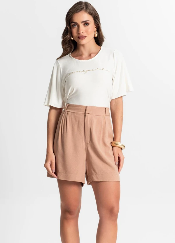 Endless - Bermuda Feminina Marrom 5