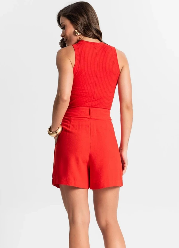 Endless - Bermuda Feminina Laranja 9