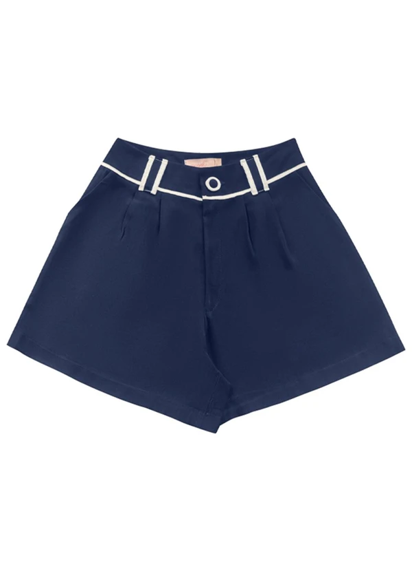 Angel - Short Alfaiataria Azul 4