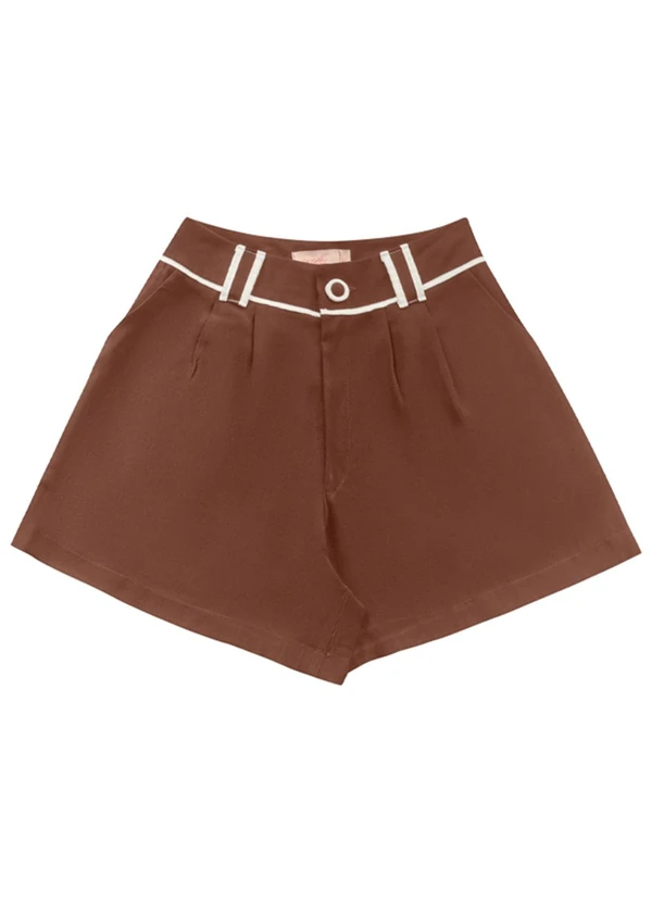 Angel - Short Alfaiataria Marrom