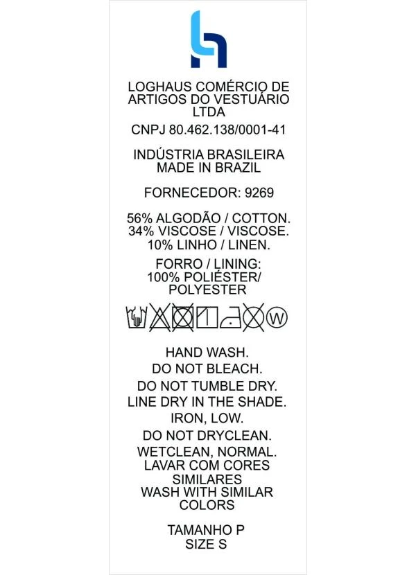 Quintess - Short Off White em Linho 12