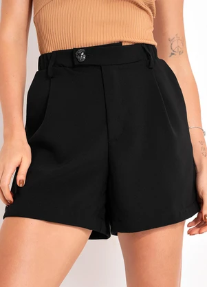 Colcci - Short Preto - COLCCI