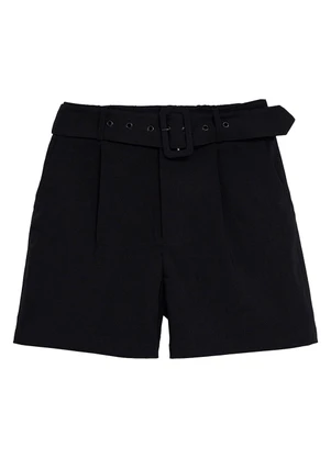 Malwee - Shorts Alfataria com Bolso Preto - MALWEE
