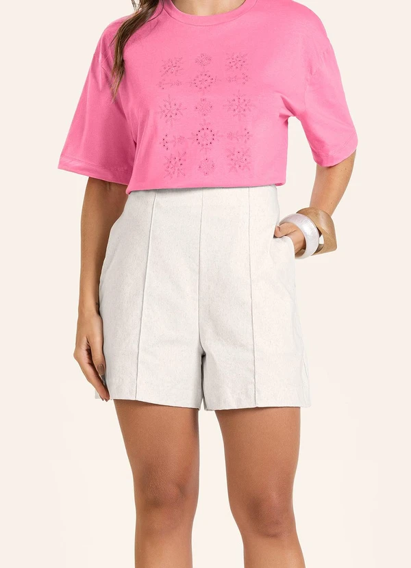 Endless - Shorts Feminino Bege 1