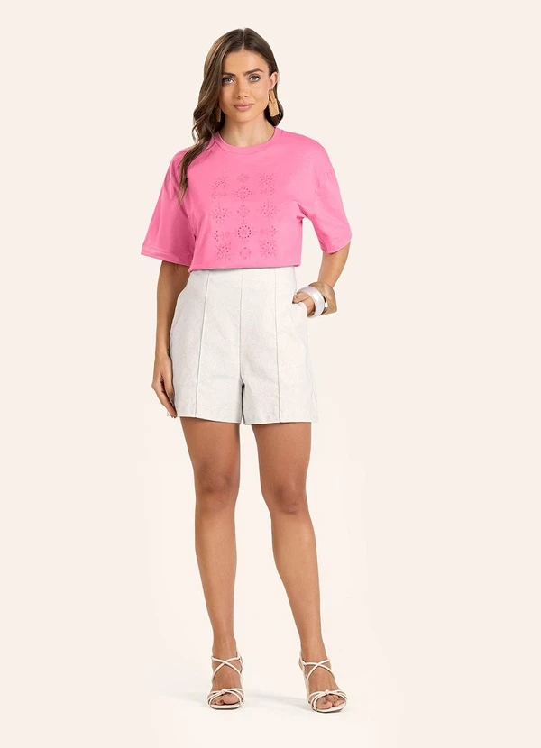 Endless - Shorts Feminino Bege 3