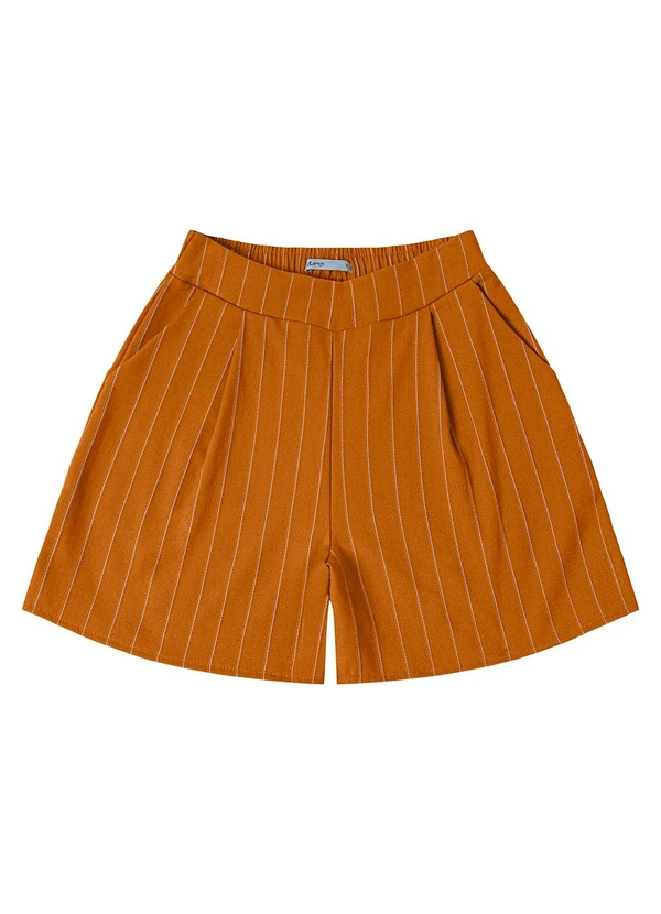 Endless - Shorts Feminino com Bolsos Marrom 3