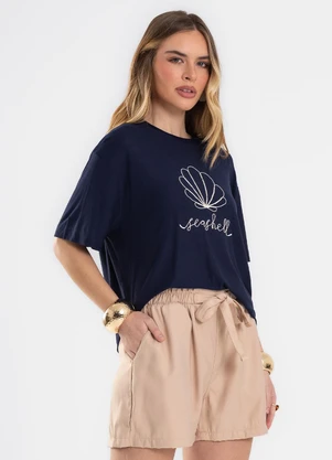 Endless - Shorts Feminino de Alfaiataria Bege - ENDLESS