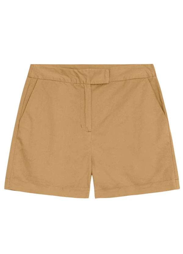 Essendi - Shorts Feminino Marrom 6