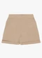 Rovitex - Shorts Feminino Moletinho Maquinetado Marrom - variação: Marrom