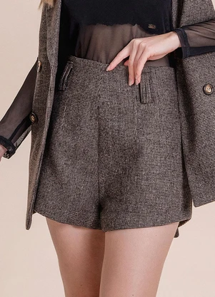 Angel - Shorts Marrom - ANGEL