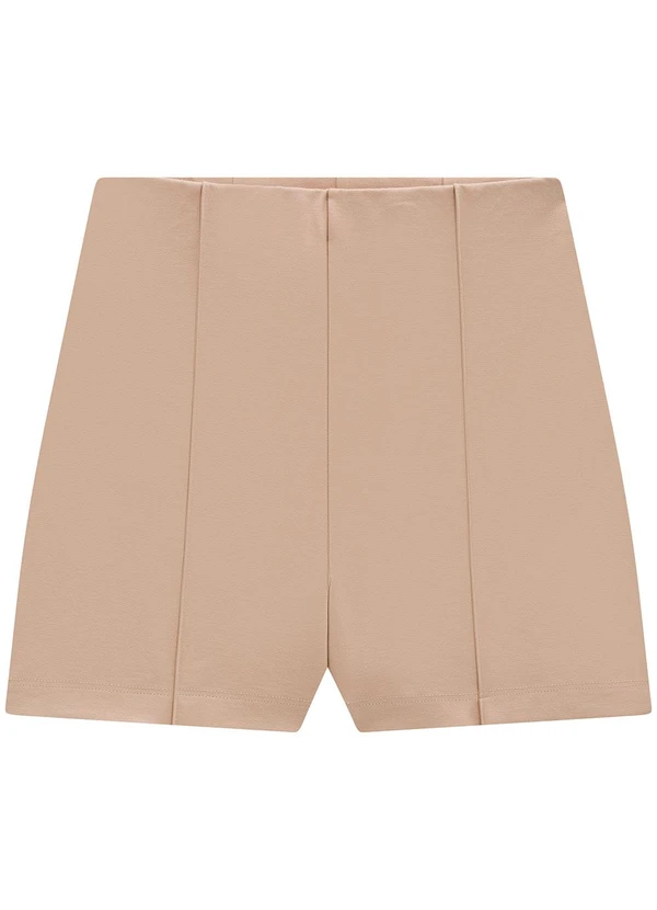 Enfim - Shorts Nude Amplo em Interlock
