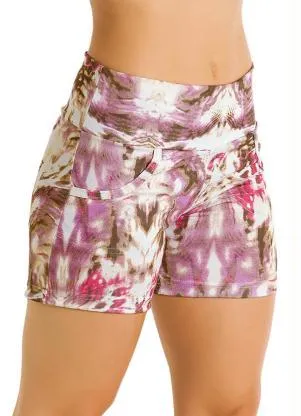 Moda Pop - Short Feminino Estampado - MODA POP