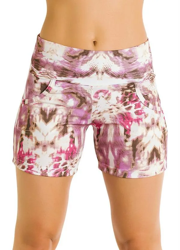 Moda Pop - Short Feminino Estampado 3