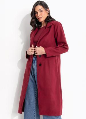 Casaco Bord� em Fleece Encorpado