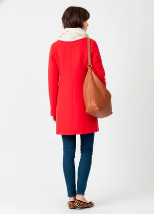Bimini - Casaco com Bolsos Soft Vermelho - BIMINI