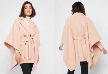 Casaco Rosa Claro em Malha Soft