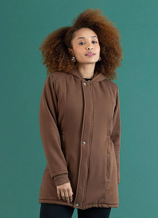 Soft Bonni - Parka Forrada Adulto Conhaque