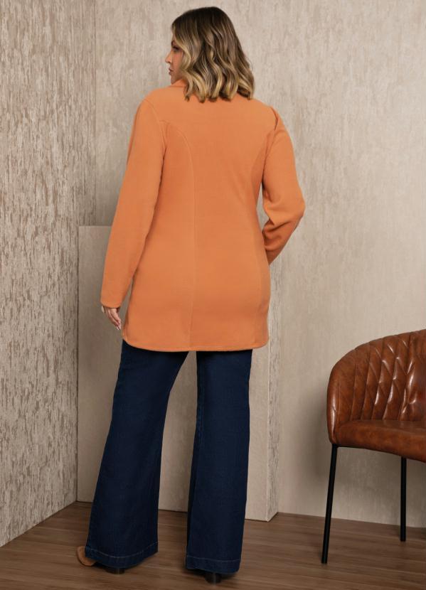 Quintess - Sobretudo Bege Gola Larga 8