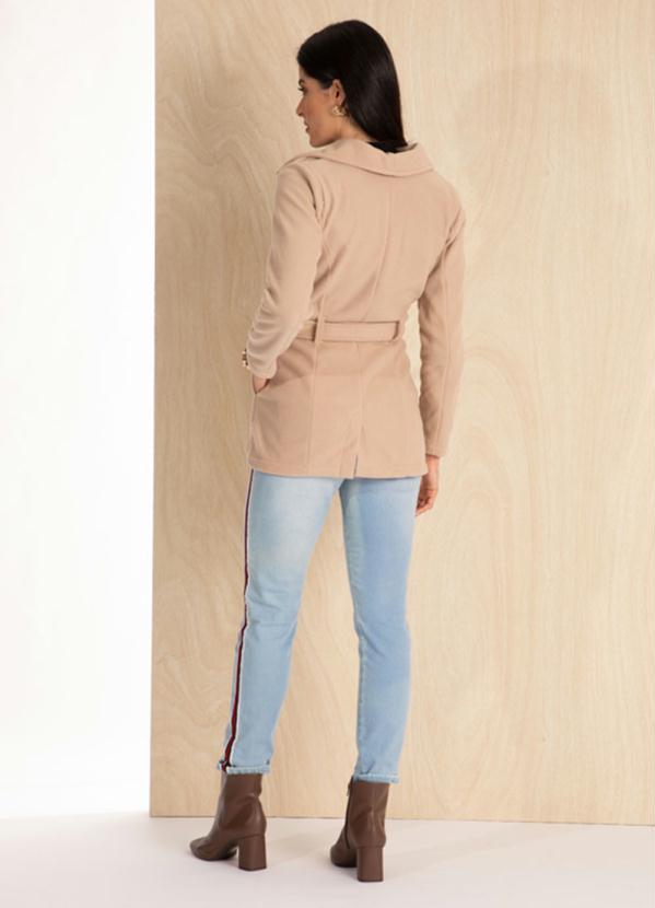 Outlet - Sobretudo com Amarração Caramelo 4