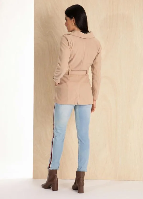 Queima Estoque - Sobretudo com Amarração Caramelo 6