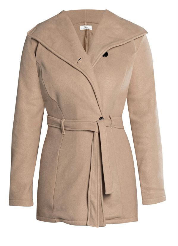 Outlet - Sobretudo com Amarração Caramelo 2