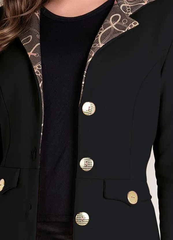 Rosalie - Sobretudo  Preto 3