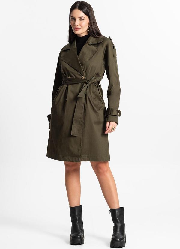Endless - Trench Coat Feminino Verde 3