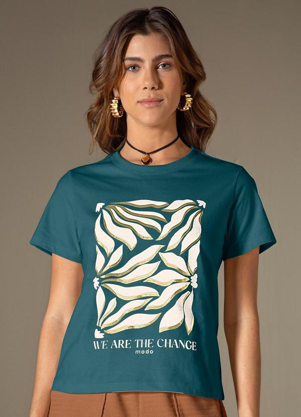 Use Modo - Baby Look Change Verde