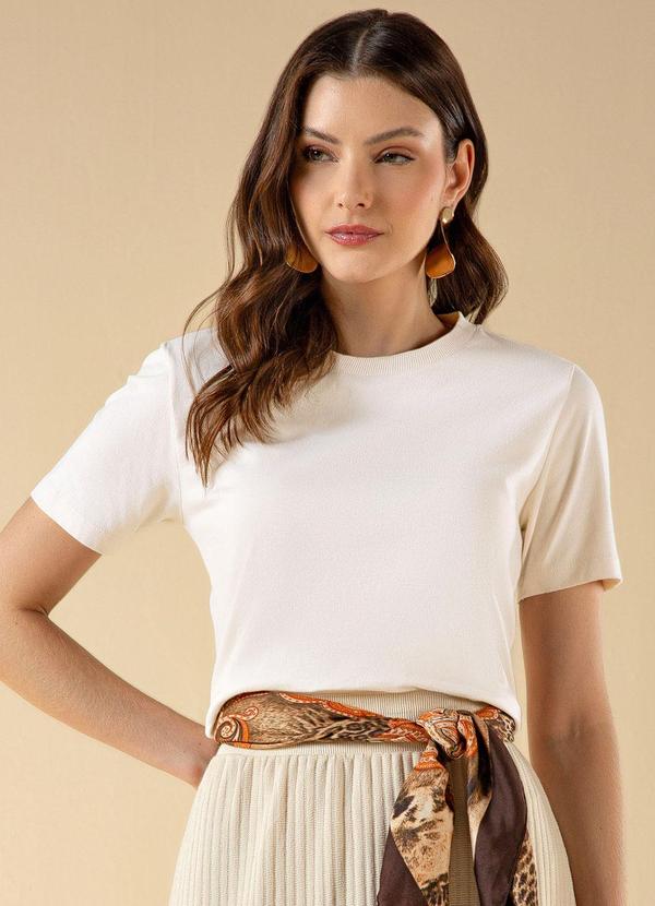 Use Modo - Baby Tee Branco