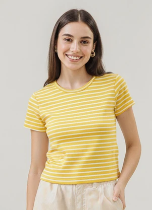 Fakini - Blusa Amarelo - FAKINI