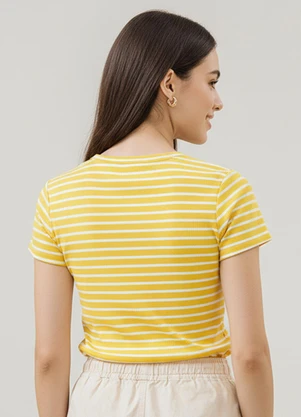 Fakini - Blusa Amarelo - FAKINI