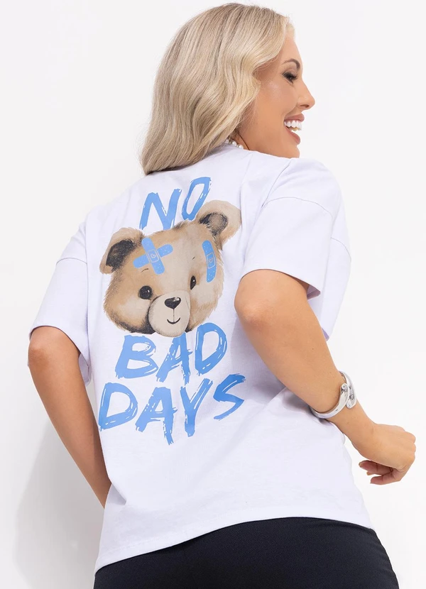 Bimini - Blusa Branco em Malha de Algodão 2