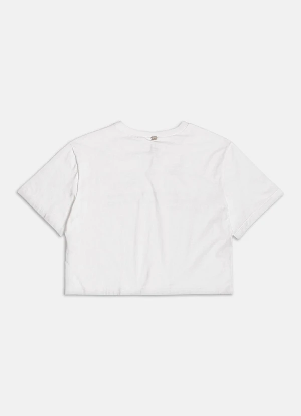 Authoria - Blusa com Aplique em Strass  Off White 2