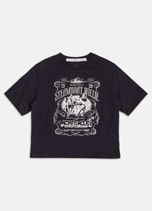 Authoria - Blusa do Mickey Mouse  Preto - AUTHORIA