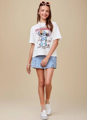 Authoria - Blusa do Stitch  Cru - AUTHORIA