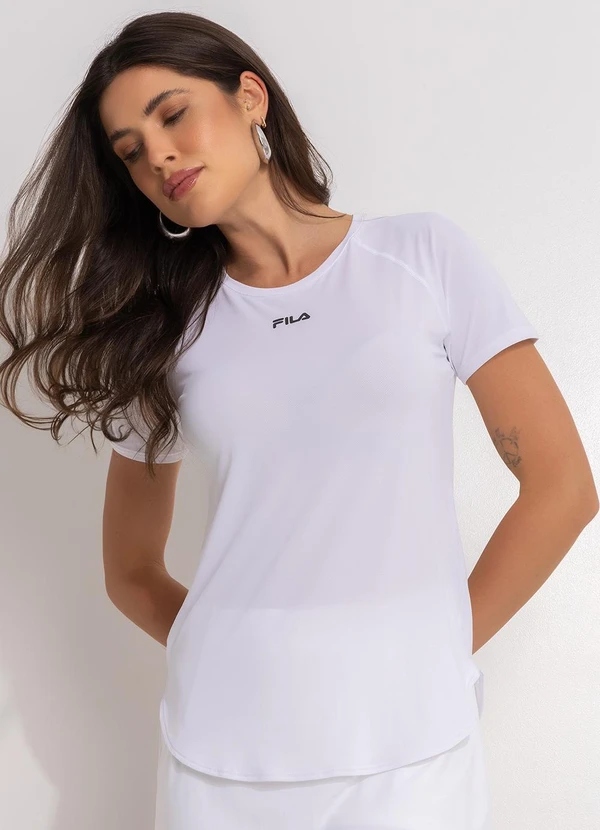 Fila - Blusa Feminina Bio Iii Branco