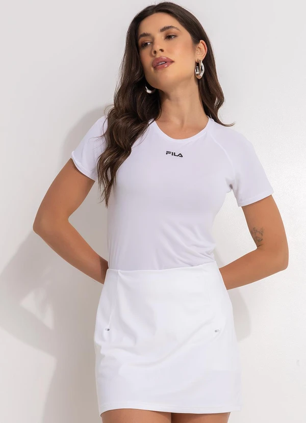 Fila - Blusa Feminina Bio Iii Branco 7