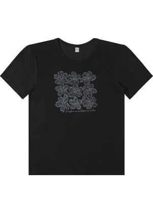 Rovitex - Blusa Feminina em Visco Tricot Preto - ROVITEX