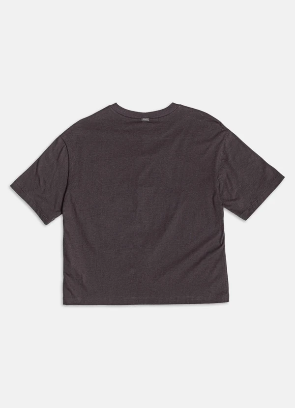 Authoria - Blusa Grafite com Scooter em Strass  Grafite 2