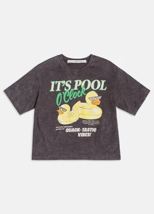 Authoria - Blusa Grafite Pool Party  Grafite - AUTHORIA