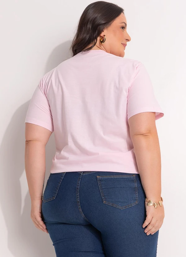 Disney - Blusa Lilo & Stitch Rosa 4