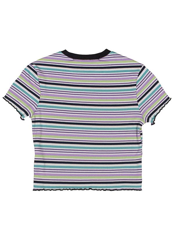 I Am - Blusa Listrada Lilás 4