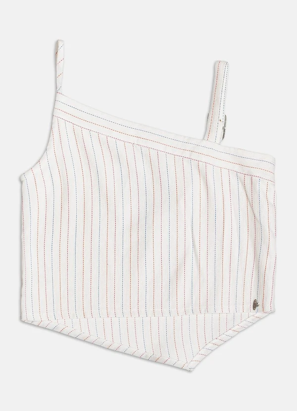 Authoria - Blusa Listrada  Off White 2