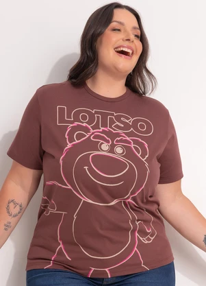 Disney - Blusa Lotso Marrom - DISNEY