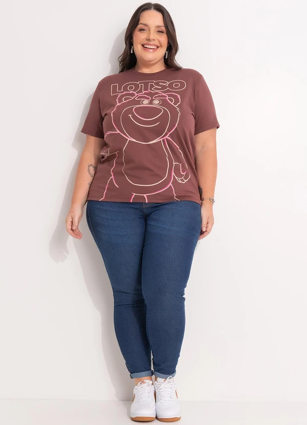 Disney - Blusa Lotso Marrom 3